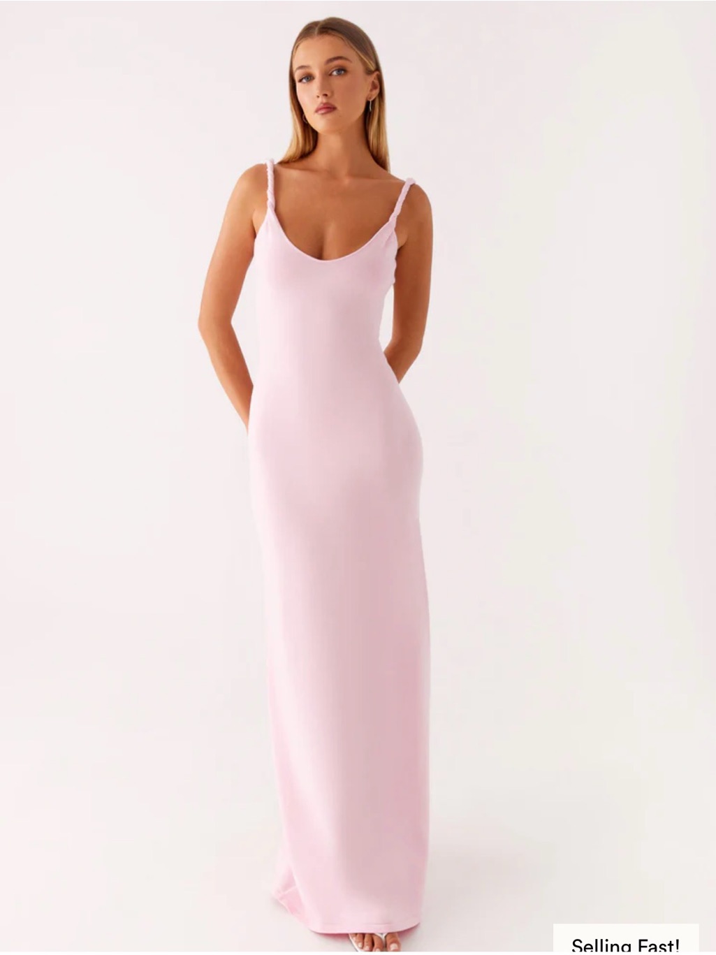 Peppermayo Anastasia Maxi Dress - Pink